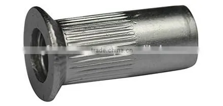 Open or Closed End KNURLED Blind Rivet Nuts With Dome-, Countersunk- + Small Counters.head in Alu, Steel, Stainless Steel A2 photo-4