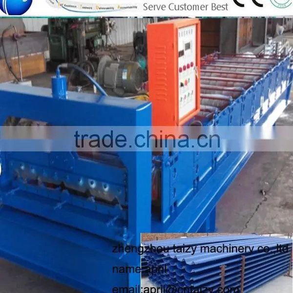 Color Automatic Tile Steel Roll Forming Machine-glazed Tile Roll Forming Machine-