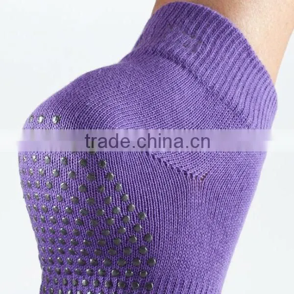 Custom Ankle Sport Indoor Non Skid Pure Sock photo-2
