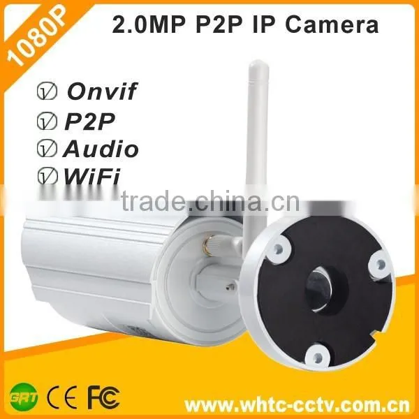 2MP Outdoor Bullet P2P Wireless Wifi ip Camera With IR-CUT photo-2