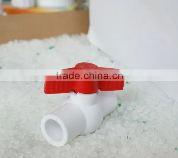 Low Price With Easy Assembly PPR Fittings Plastic Ball Valve photo-3