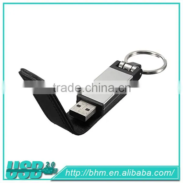Factory Promotion Gift Leather Portable Usb Memory Disk photo-2