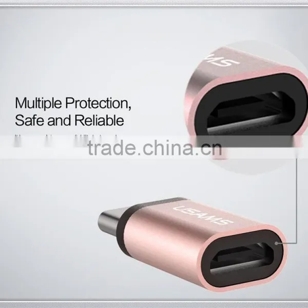 Micro to Type C Adapter USAMS Data Sync Charging USB Type C Male to Micro USB Female Data Adapter Connector photo-3