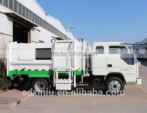 4x2 Diesel Compression Loader Garbage Truck photo-4