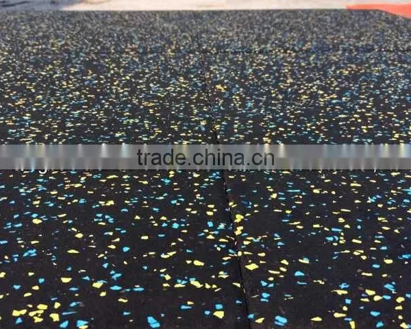 Laminated Slip-resistant Rubber Flooring Tile photo-5