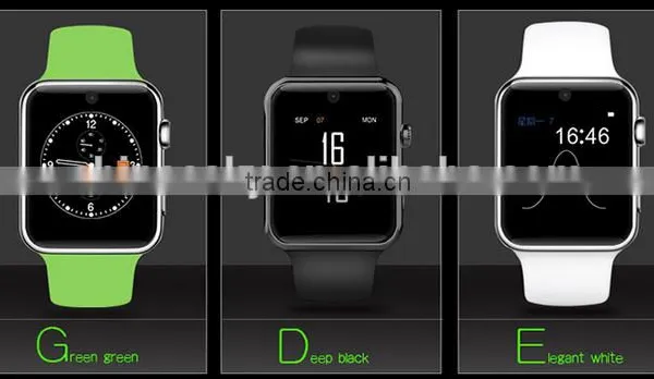 2016 DM09 Bluetooth Smart Watch HD Screen Support SIM Card Heart Rate Monitor Wearable SmartWatch Magic Knob For IOS Android photo-3