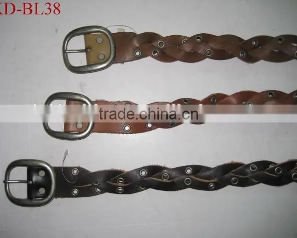 PU Leather Braided Belt photo-2