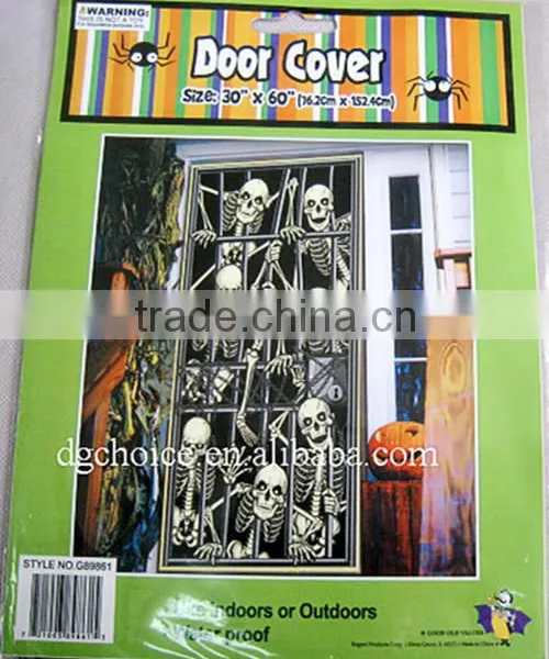 Colored Customized Halloween Decor Home Door Cover photo-4