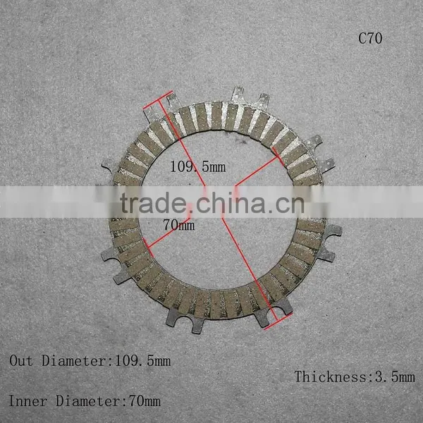 SCL-2013040767 Hot Wholesale Motorcycle Engine Clutch Disk for Hon da C70 Parts photo-3