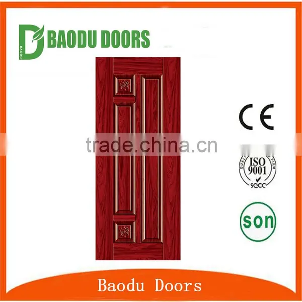 Modern Interior Melamine Wood Door Skin Hdf Door Skin photo-4