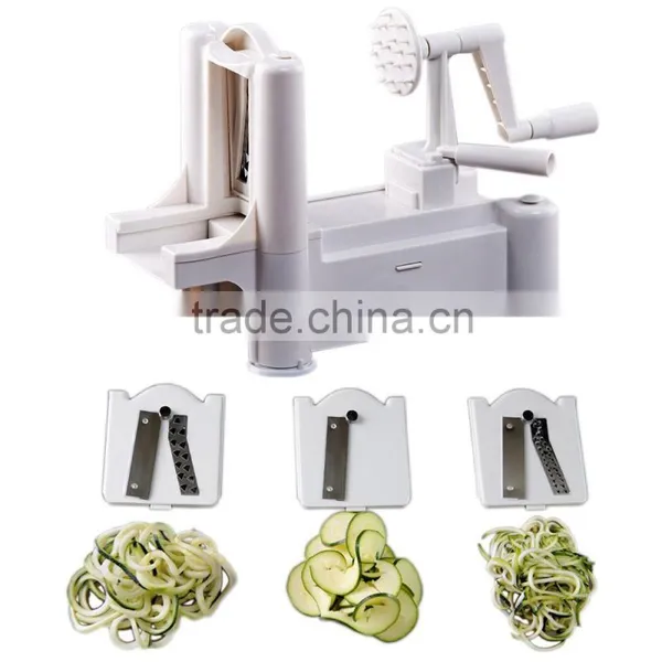Tri-Blade Spiral Vegetable Slicer photo-3