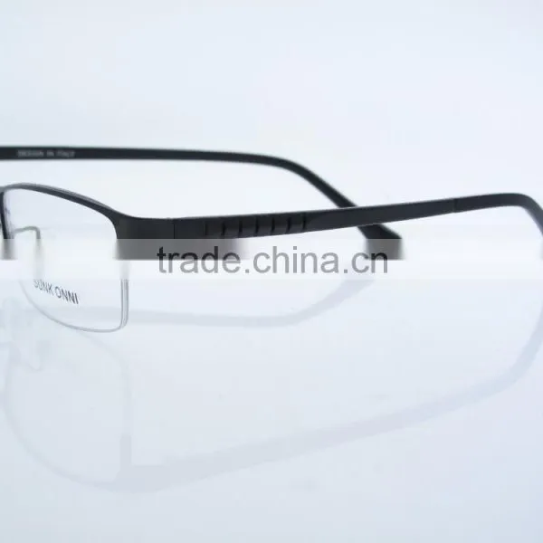 2016 New Stylish Woman Metal Optical Frame Half Rimless 8218 photo-2