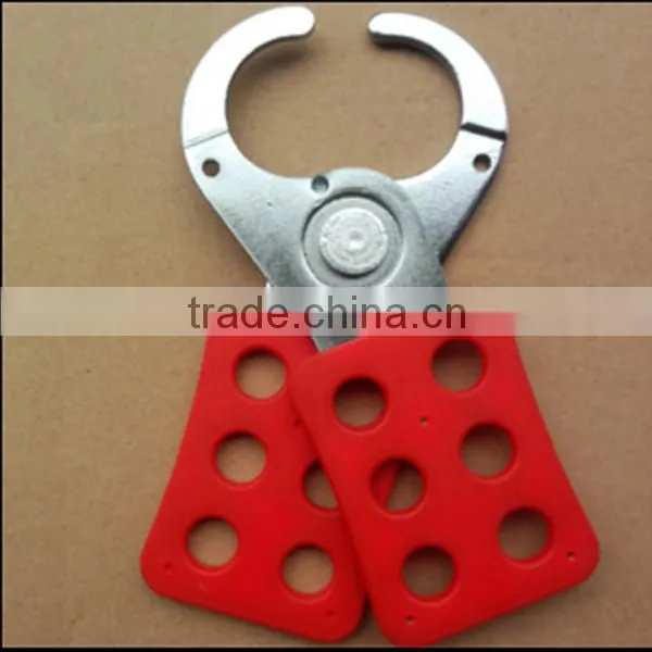 High Quality Vinyl Coated 1" & 1.5" Six Hole Safety Lockout Hasp photo-3