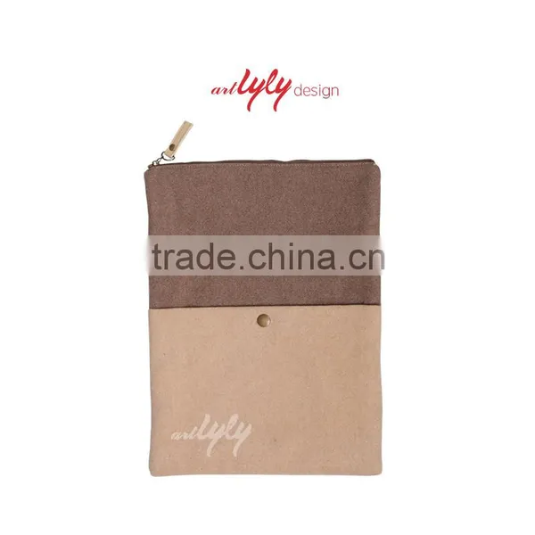 Felt Patchwork Fabric Pad Case for Sale