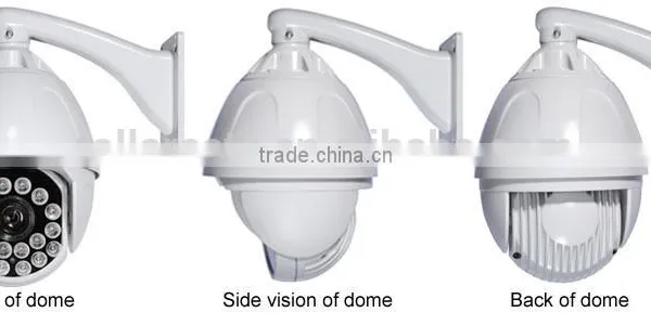 Outdoor 7 Inch Onvif 960P 1.3MP Middle Speed Dome PTZ IP Camera 22X Optical Zoom Infrared CCTV Camera photo-2