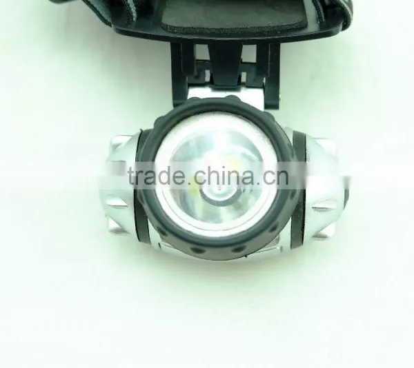 Super Bright Waterproof Outdoor Camping 3*AAA Battery Multi-function HeadLamp 1w Led Headlight photo-2