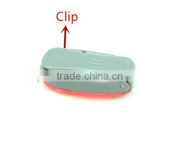 3pc or 5pc Red Flashing Safety Warning Running Light for Runner photo-3