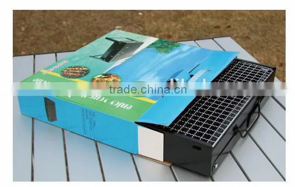 Portable Outdoor Picnic Charcoal Barbecue Grill Set photo-2