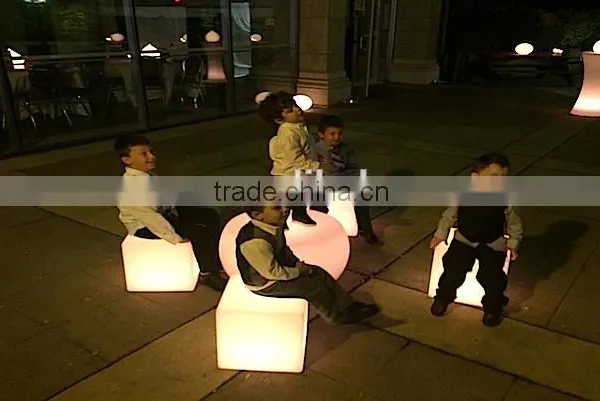Outdoor Waterproof Led Cube Color Changing Furniture/swimming Pool Outdoor and Wedding Rgb Led Dental Chair/Led Cube Light photo-4
