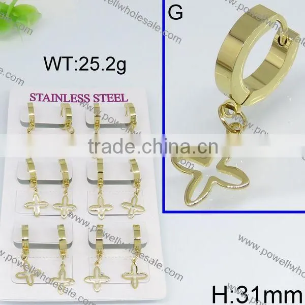Wholesale Latest Gold Plated Pendant Earring for Women photo-4