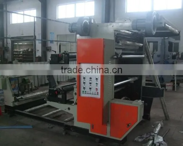 High Speed 4 Colors Kraft Paper Bag Roll to Roll Flexo Printing Machine photo-2