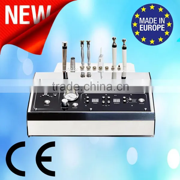 Multifunction Beauty Machine: (Scrubber + Dermabrasion + Needle-free Mesotherapy + Microcurrent Therapy) - Alvi Prague F-4