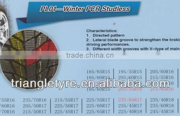 TRIANGLE STUDLESS WINTER STUDLESS WINTER TIRE SNOW TIRE 235/65R17