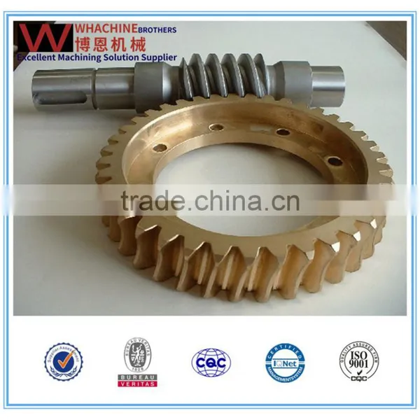 Customized High Precision Elevator Worm Gear and Worm Made By WhachineBrothers Ltd photo-2