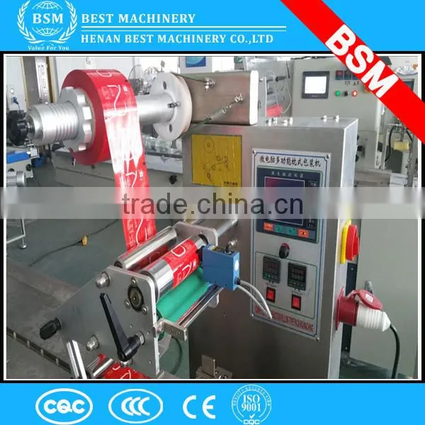 Fully Automatic High Speed Pillow Flow Hard Candy Sweet Packing Machine photo-2