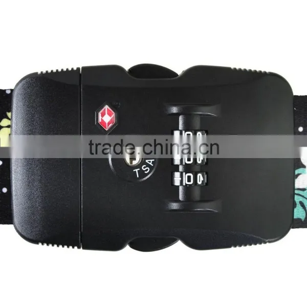 2017 HOT SALE Luggage Bag Belt Suitcase Secure Strap Boot Belt With TSA Lock for Gift for Air photo-5