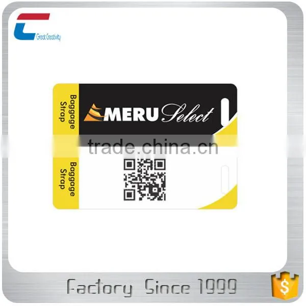 Plastic Key Tag PVC Card With a Hole photo-2