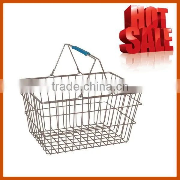 Recycle Wire Mesh Shopping Basket photo-2