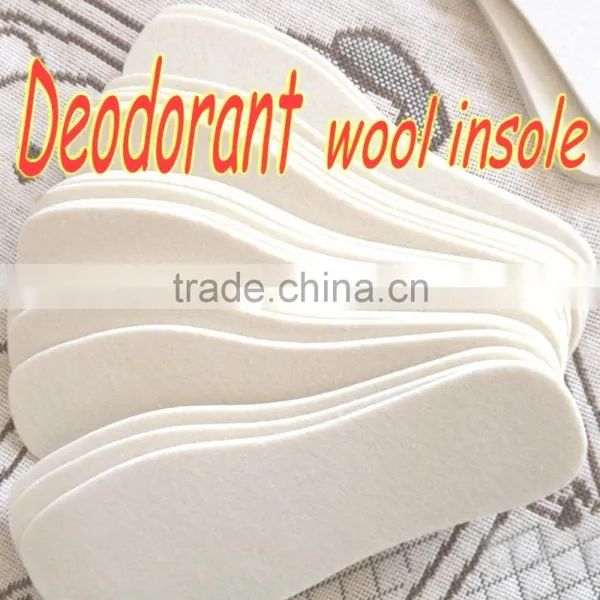 Breathable Deodorant Sheep Wool Insole in Customized Sizes photo-2