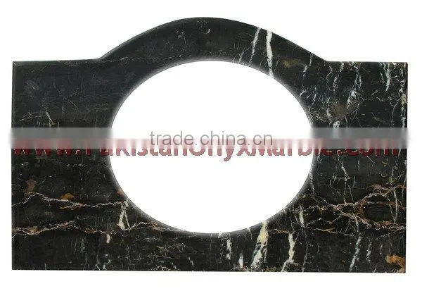Natural Color Black and Gold Marble Vanity Tops, Michelangelo photo-3