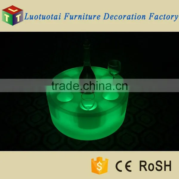Factory Sale Plastic Waterproof Champagne Led Ice Bucket/wine Tray for Outdoor Use photo-5