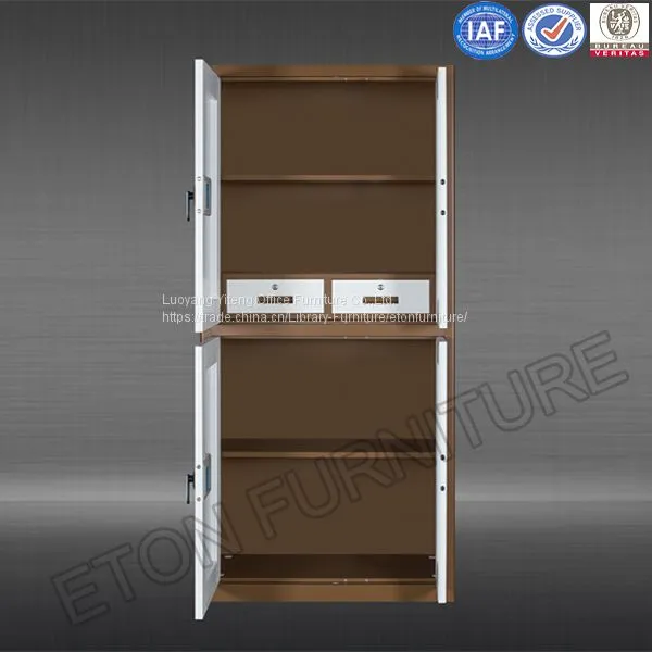 Steel Vertical Confidential File Cabinet With 2 Drawers photo-4
