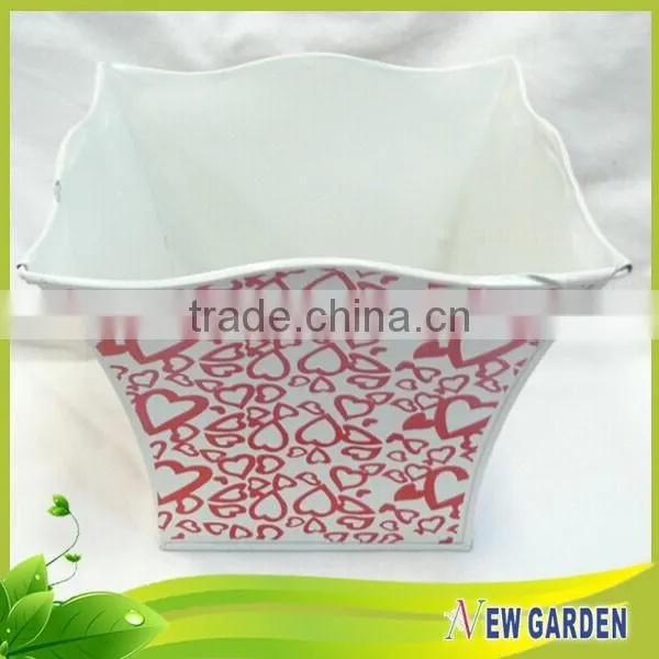 Attractive Price Round Handicraft Plastic Flower Hanging Pots,Sticker Planter photo-3