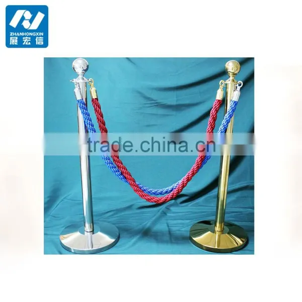 Museum Exhibition Barrier Stanchion Pole of Rope photo-2