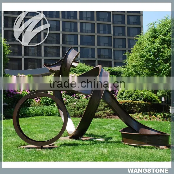 Abstract Corten Steel Custom Made Sculpture for Sale photo-2