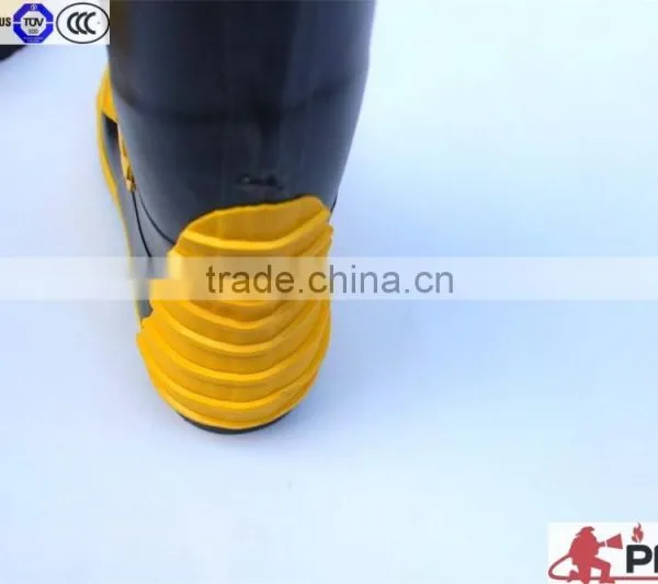 Cow Leather Fire Rescue Boots With CE Certificate photo-6