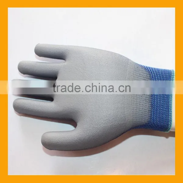 18Gauge Plain Style and Daily Life Usage Nylon PU Glove photo-3