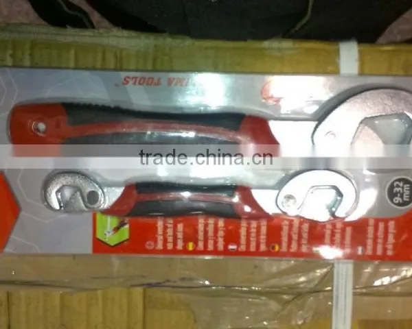 Hot Selling 2 Pcs Universal Wrenches Set/ Pipe Wrenches Set 9-32mm photo-2