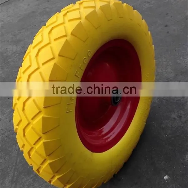 13*3 Solid South Africa Good Quality Wheel and Tire for Wheelbarrow photo-4