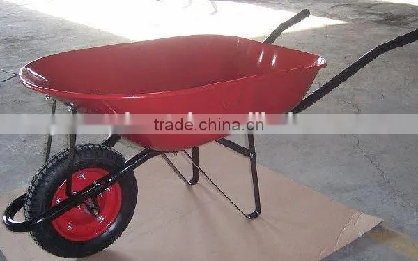 75L 160kg Metal Tray Wheelbarrows With WB7200 photo-2