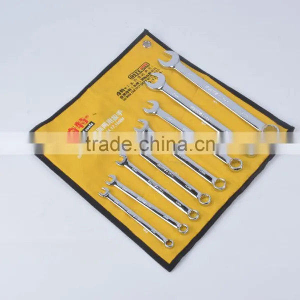 8 Pcs ANSI CR-V Combination Wrench Set ,8 Pcs Metric Combination Wrench Set,8 Pcs Anti-rust Combination Wrench Set photo-5