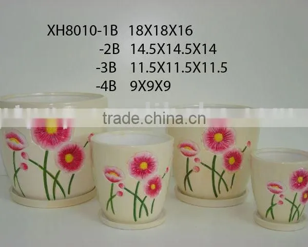 ceramic terracotta garden pot