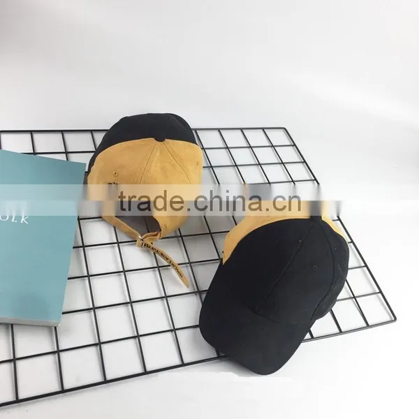New Style Double Color Assembling Baseball Dad Cap With Flat Embroidery photo-2