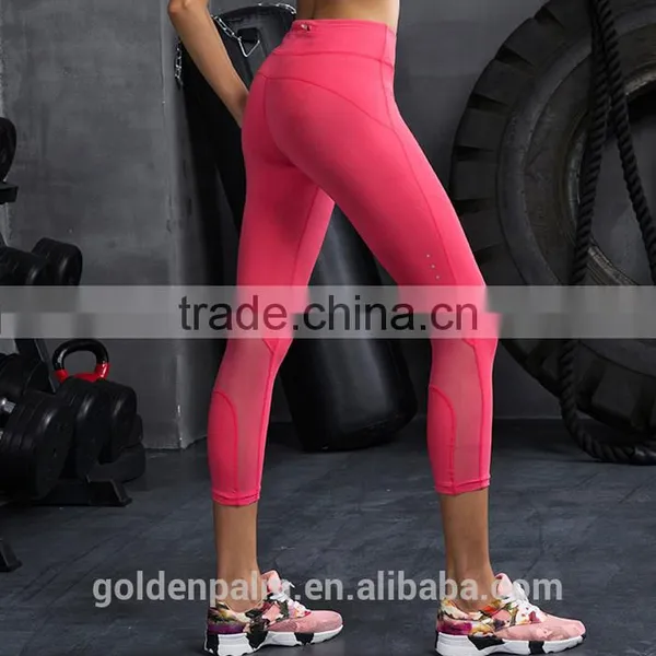 Fashion Womens Sports Pants Elastic Yogo Fintess Gym Leggings photo-2