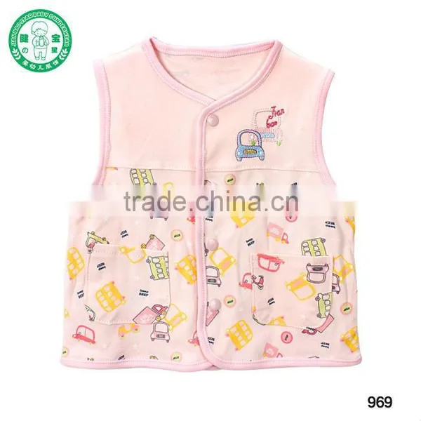 Baby Vest Baby Clothes Baby Sleeveless Sweater Cotton