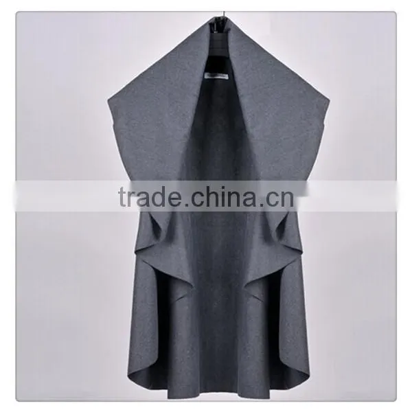 Spring New European Style Temperament Fashion Shawl,woolen Irregular Coat,women Shawl photo-5